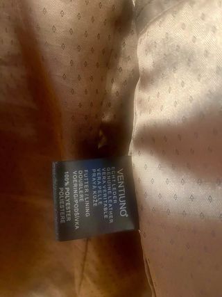 Chaqueta de piel auténtica Ventiluno Talla M