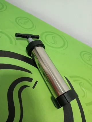 Embutidora manual salchichas acero inoxidable