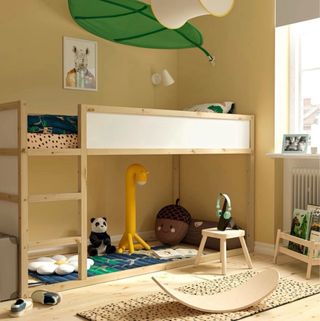 Cama litera infantil Ikea madera