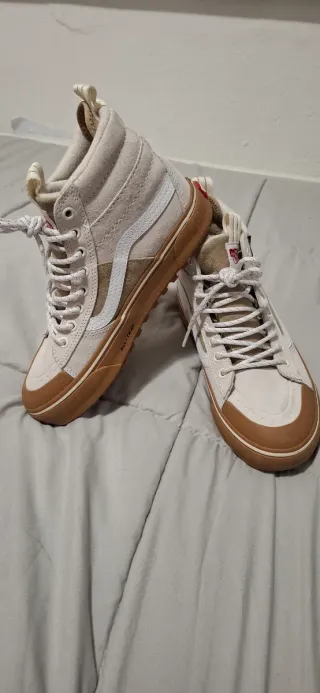 Deportivas Vans Beige/Marrón