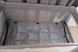 Cuna de viaje plegable Jane