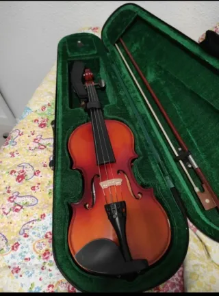 Violín 1/2 para principiantes con funda