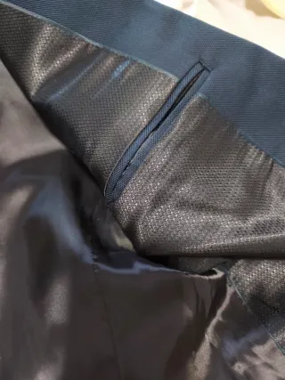 Chaqueta Zara Hombre Talla M Azul Marino