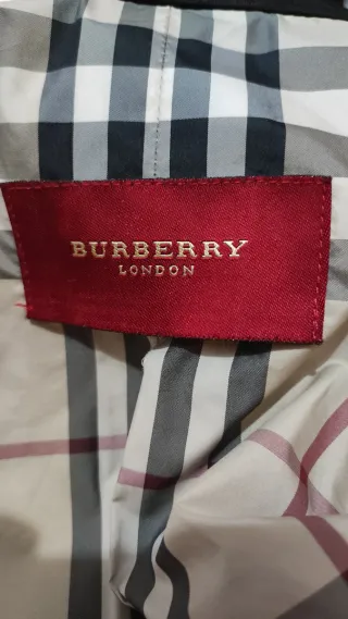 Chaqueta Burberry Negra - Original
