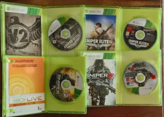 Lote 4 Juegos Xbox 360: Sniper Elite