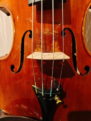 Violin 4/4 antiguo, listo para tocar