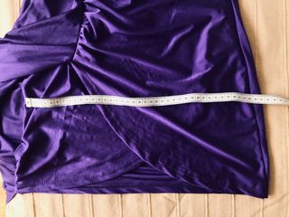 Vestido Fiesta Olga e Bella Púrpura - M (Nuevo)