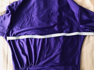 Vestido Fiesta Olga e Bella Púrpura - M (Nuevo)