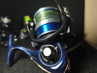 Carrete de pesca. spining . surfcasting