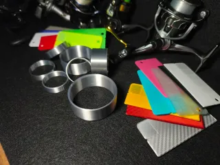 Carrete de pesca. spining . surfcasting