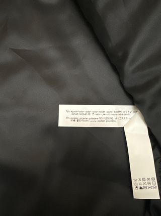 Chaqueta de cuero Zara