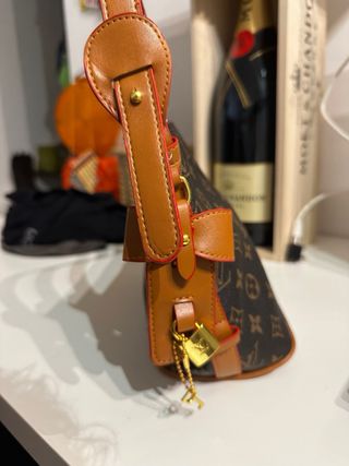 Borsa Louis Vuitton All In BB Marrone/Rosso