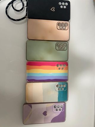 Samsung Galaxy A52 Nero + 6 custodie