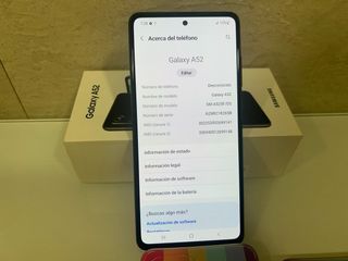 Samsung Galaxy A52 Nero + 6 custodie