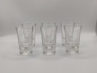 6 Vasos Chupito Navideños