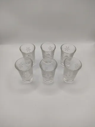 6 Vasos Chupito Navideños