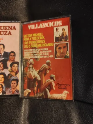 Lote 3 Casetes Villancicos Clásicos