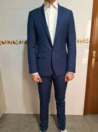 Traje Makarthy Azul - Impecable (1 Uso)