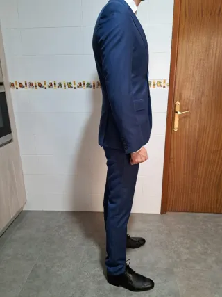 Traje Makarthy Azul - Impecable (1 Uso)