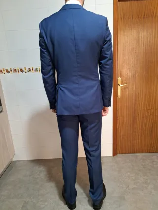 Traje Makarthy Azul - Impecable (1 Uso)