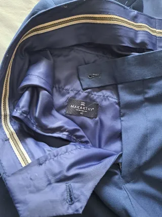Traje Makarthy Azul - Impecable (1 Uso)