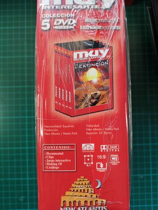 Colección 5 DVD Muy Interesante Documental