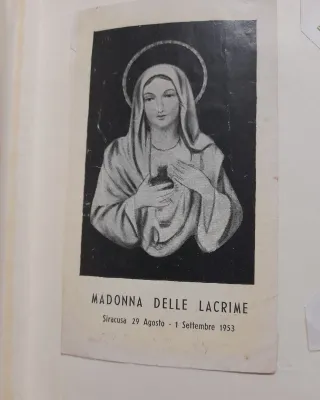 Santini Madonna delle Lacrime Siracusa