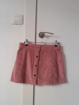 Lote 2 faldas niña pana