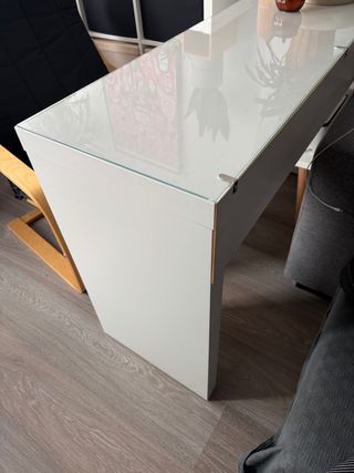 Escritorio Malm Ikea Blanco