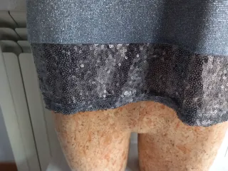 Jersey brillante plateado