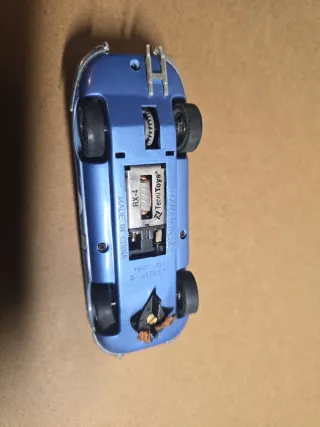 Coche Scalextric Jaguar Azul