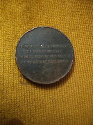 Medalla antigua Torquato Tasso