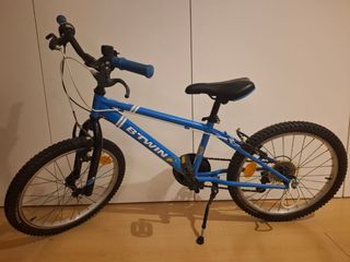Bicicleta infantil B'TWIN azul
