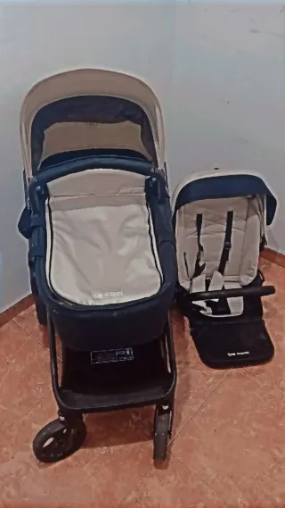 Silla de paseo y capazo bebé