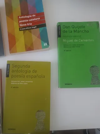 Libros clásicos catalán y castellano