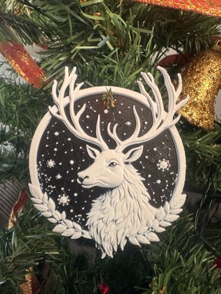 Adorno Navideño Ciervo Constelaciones