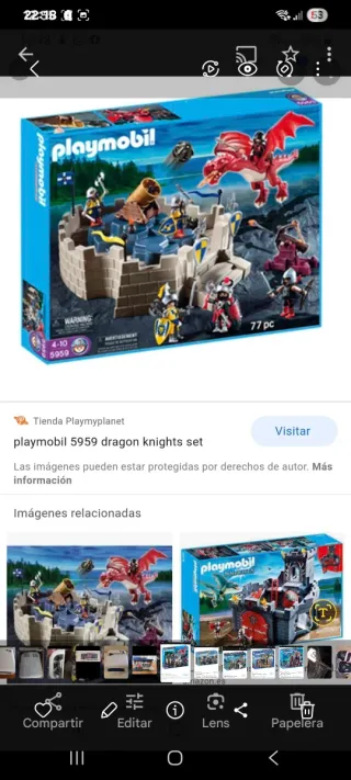 Playmobil 5959 Dragones y Caballeros