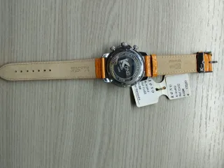 Orologio Margi Cronografo Acciaio Marrone