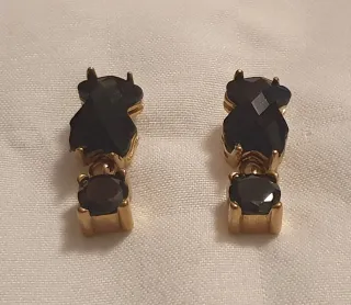 Conjunto Joyas TOUS Oso Negro y Dorado