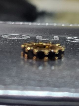 Colgante Tous Plata Vermeil y Ónix Negro