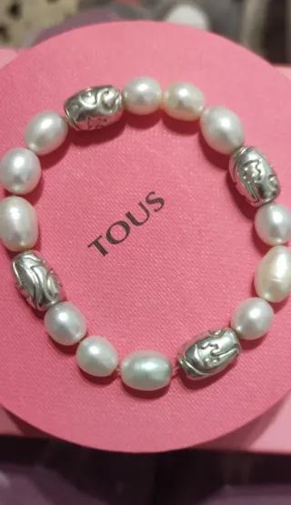 Pulsera Tous Ivy Perlas y Plata