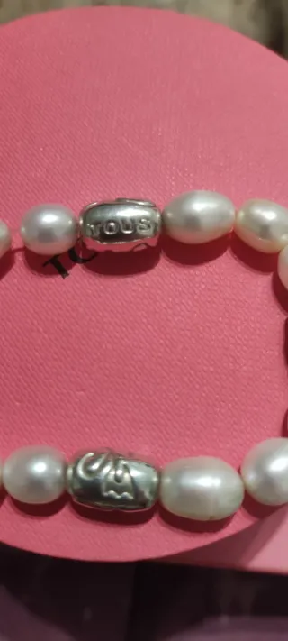 Pulsera Tous Ivy Perlas y Plata