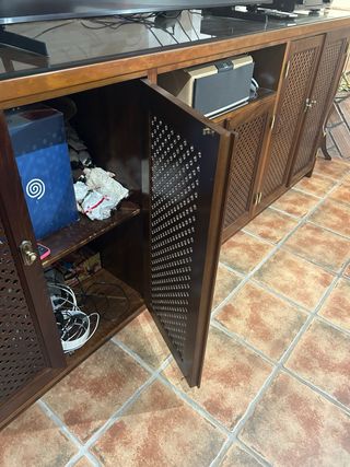 Mueble TV Madera Grande Rustico