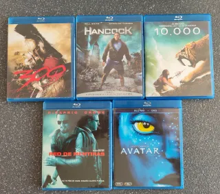 5 PELÍCULAS BLU-RAY
