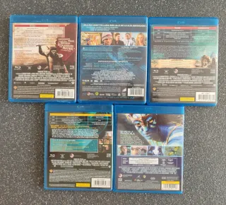 5 PELÍCULAS BLU-RAY