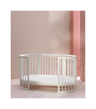 Cuna Stokke modular madera blanca