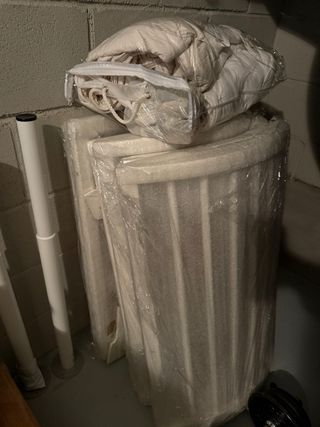 Cuna Stokke modular madera blanca