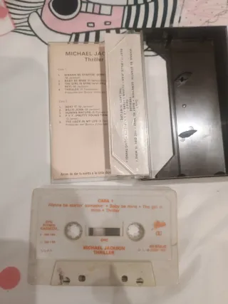 Casete Michael Jackson Thriller