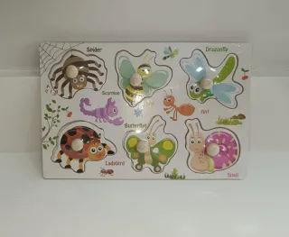 Lote 6 Puzzles Madera