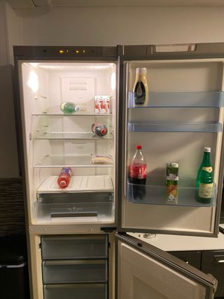 Nevera Combi Balay acero inox